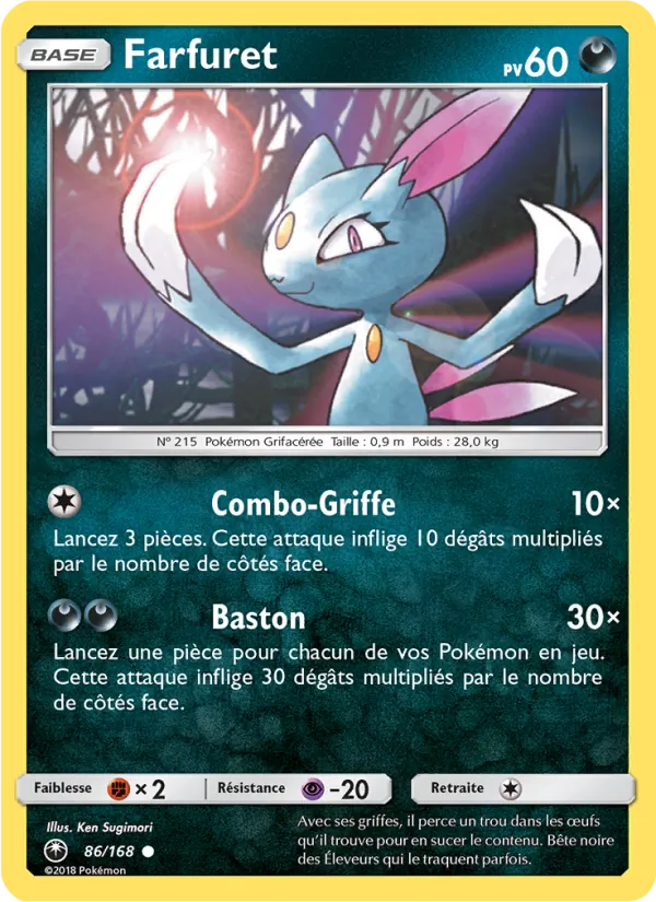 Carte Farfuret 86/168 – Tempête Céleste