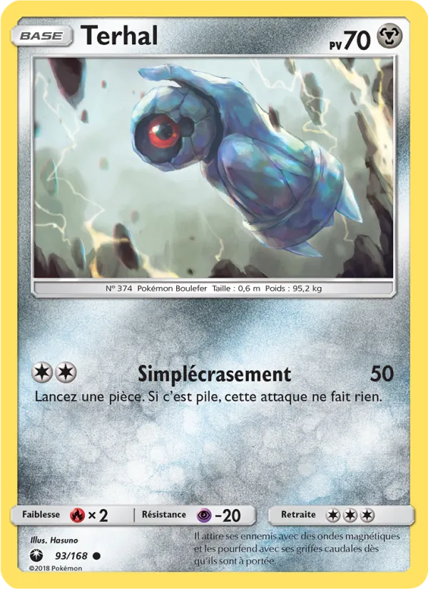 Carte Terhal 93/168 – Tempête Céleste