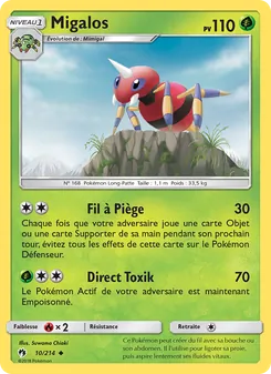 Carte Migalos 10/214 – Tonnerre Perdu