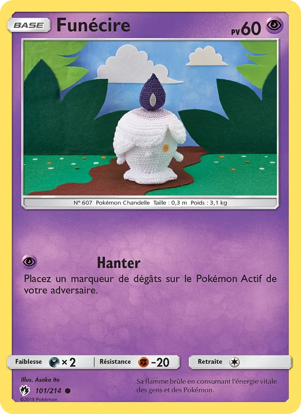 Carte Funécire 101/214 – Tonnerre Perdu