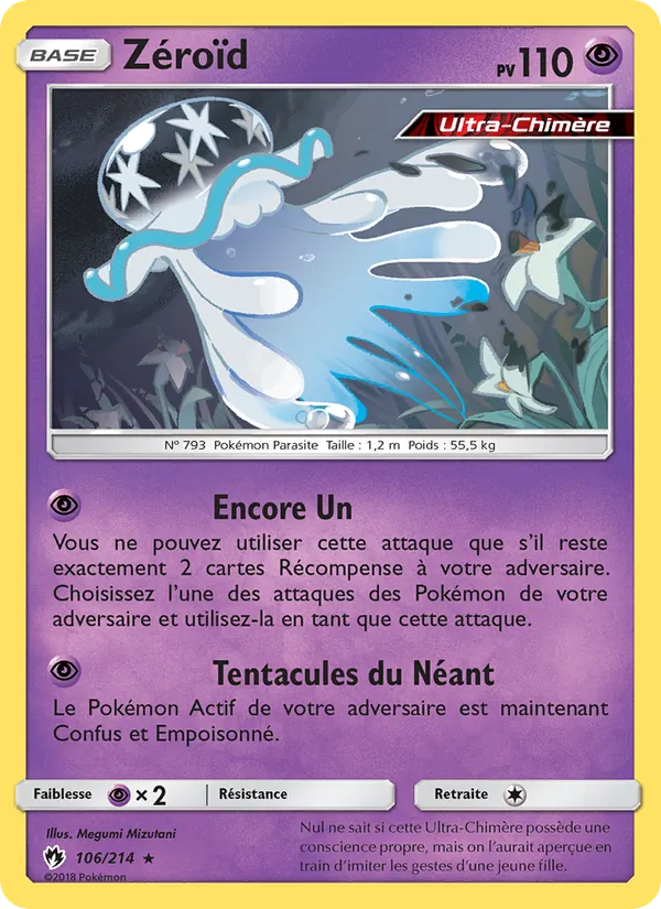 Carte Zéroïd 106/214 – Tonnerre Perdu