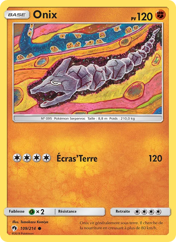 Carte Onix 109/214 – Tonnerre Perdu