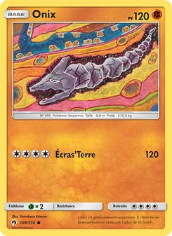 Carte Onix 109/214 – Tonnerre Perdu