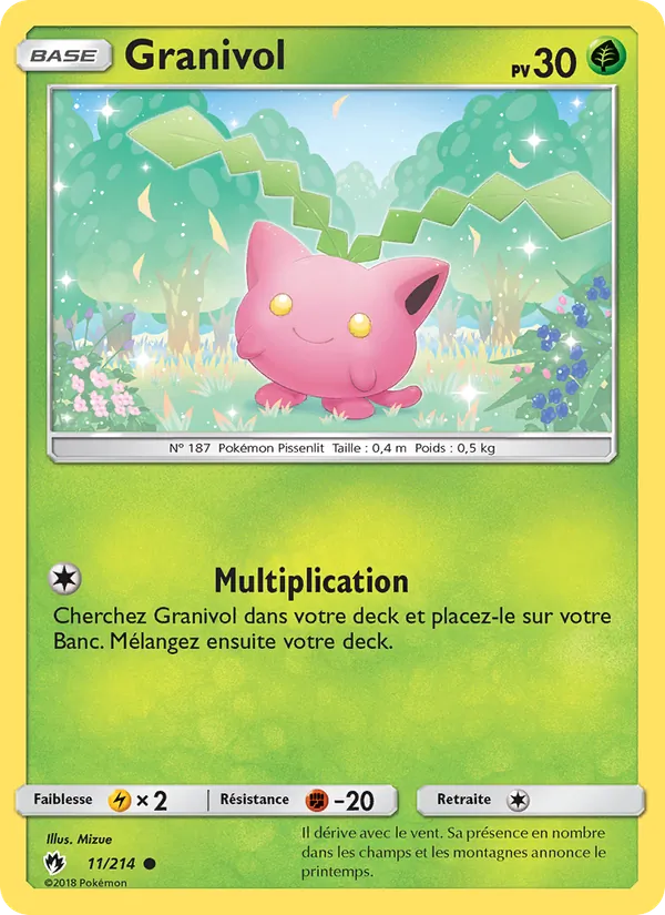 Carte Granivol 11/214 – Tonnerre Perdu