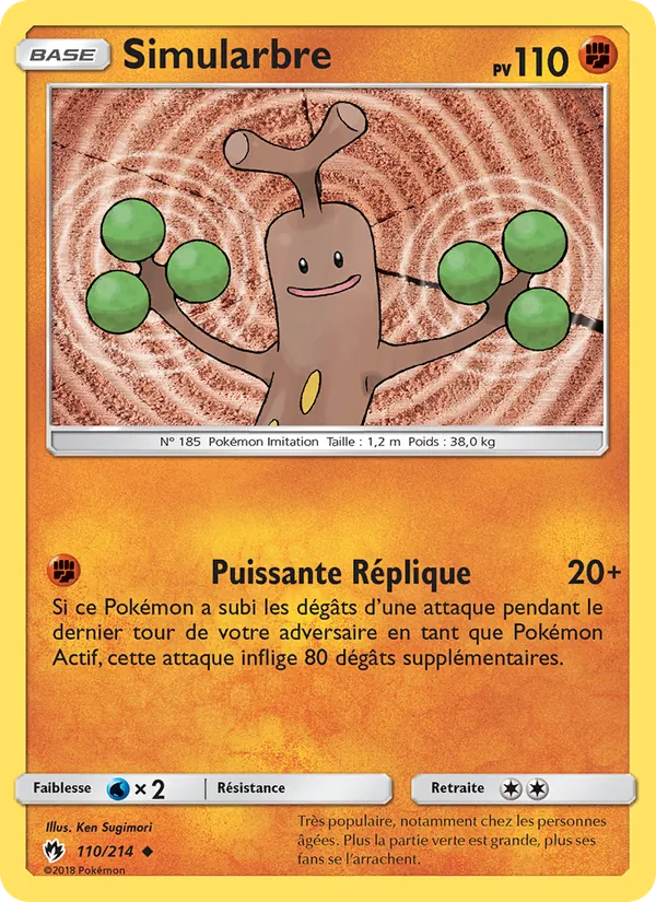 Carte Simularbre 110/214 – Tonnerre Perdu