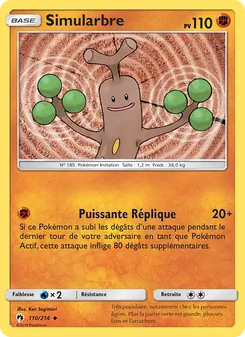 Carte Simularbre 110/214 – Tonnerre Perdu