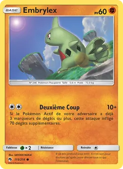 Carte Embrylex 115/214 – Tonnerre Perdu