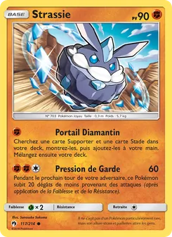 Carte Strassie 117/214 – Tonnerre Perdu