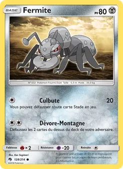Carte Fermite 128/214 – Tonnerre Perdu