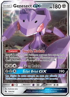 Carte Genesect GX 130/214 – Tonnerre Perdu