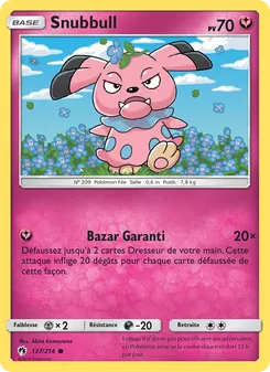 Carte Snubbull 137/214 – Tonnerre Perdu