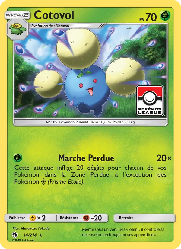 Carte Cotovol 14/214 – Tonnerre Perdu