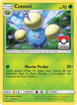 Carte Cotovol 14/214 – Tonnerre Perdu