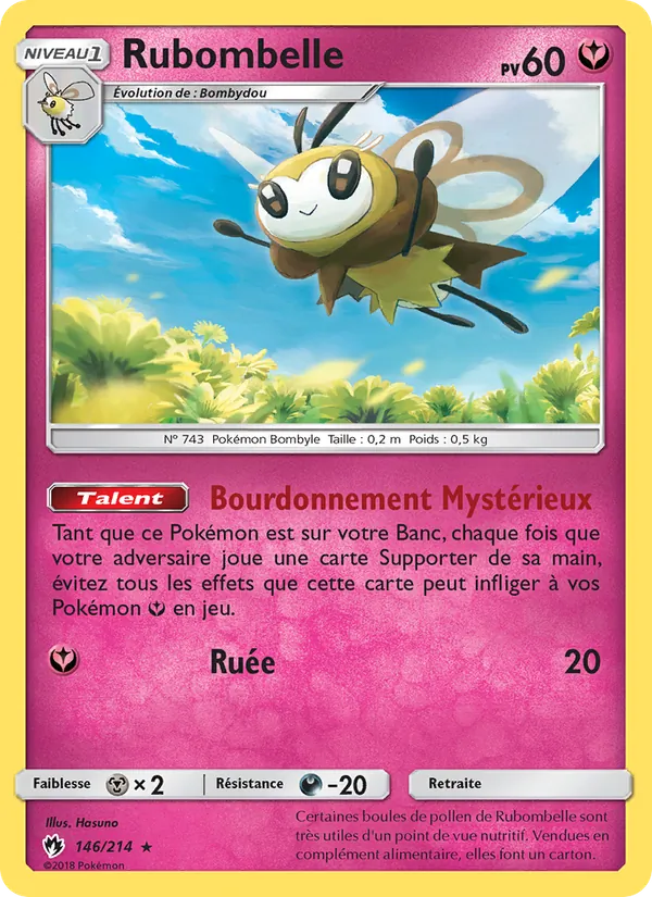 Carte Rubombelle 146/214 – Tonnerre Perdu