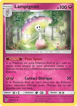 Carte Lampignon 148/214 – Tonnerre Perdu