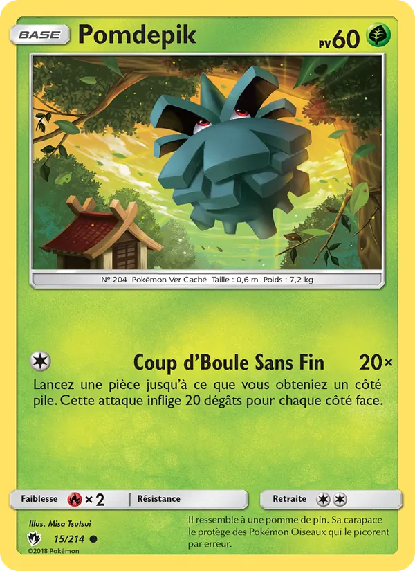 Carte Pomdepik 15/214 – Tonnerre Perdu