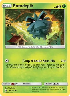 Carte Pomdepik 15/214 – Tonnerre Perdu