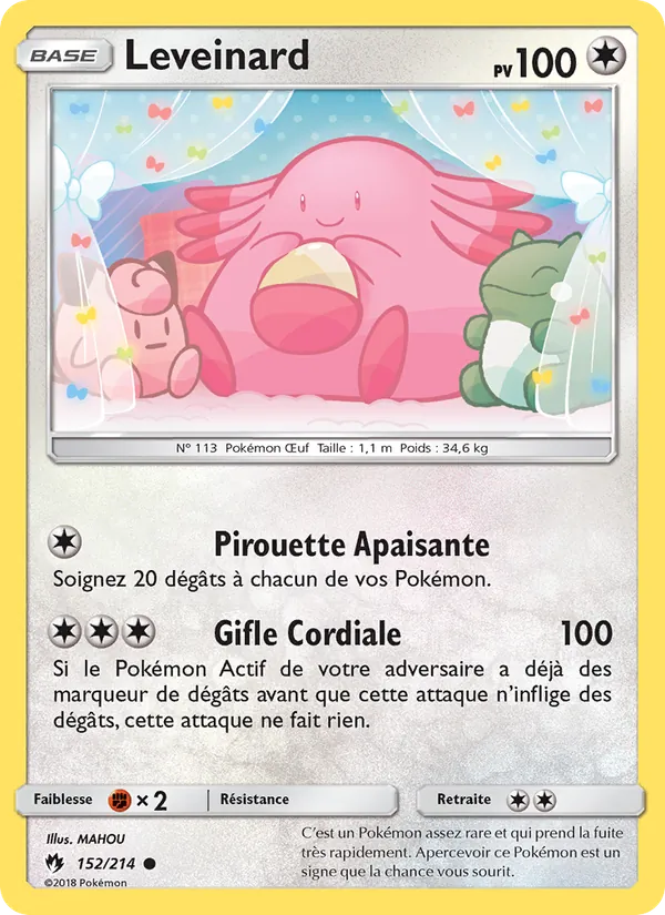 Carte Leveinard 152/214 – Tonnerre Perdu