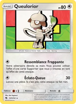 Carte Queulorior 157/214 – Tonnerre Perdu