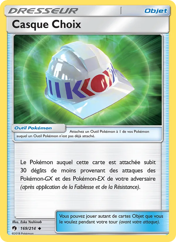 Carte Casque Choix 169/214 – Tonnerre Perdu
