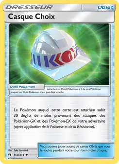 Carte Casque Choix 169/214 – Tonnerre Perdu