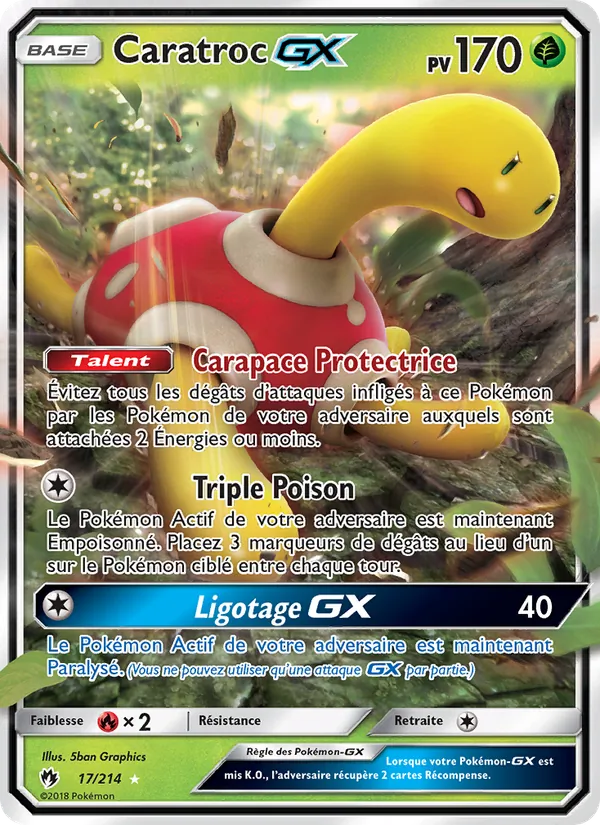 Carte Caratroc GX 17/214 – Tonnerre Perdu