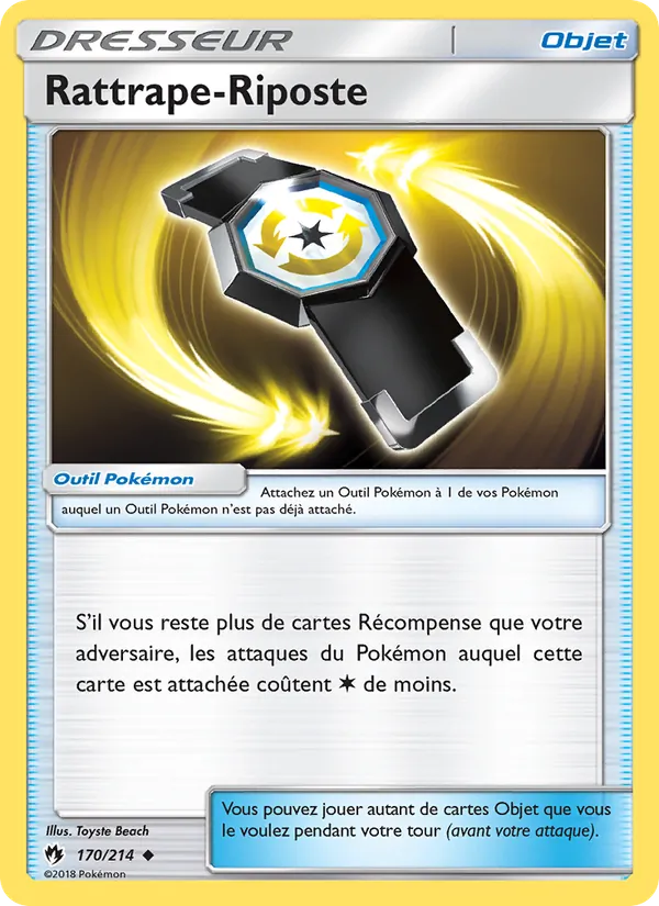 Carte Rattrape-Riposte 170/214 – Tonnerre Perdu