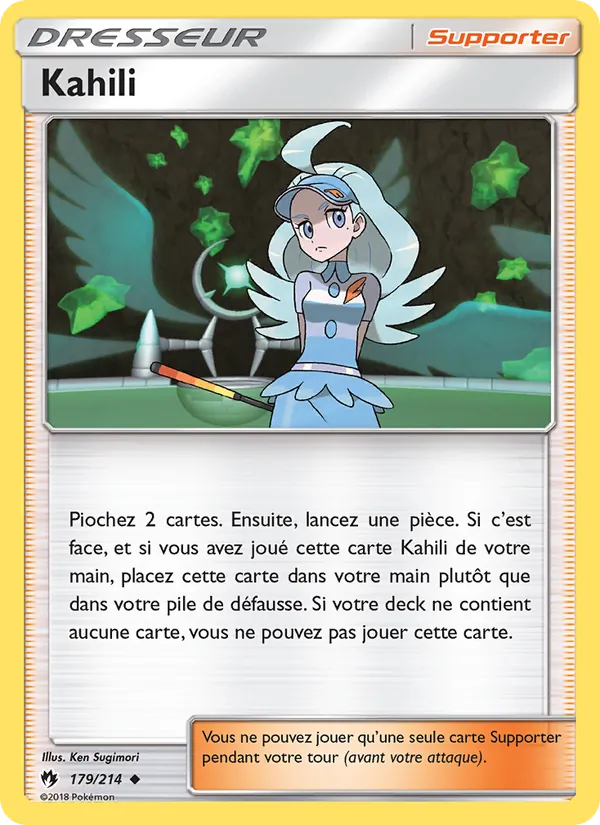 Carte Kahili 179/214 – Tonnerre Perdu