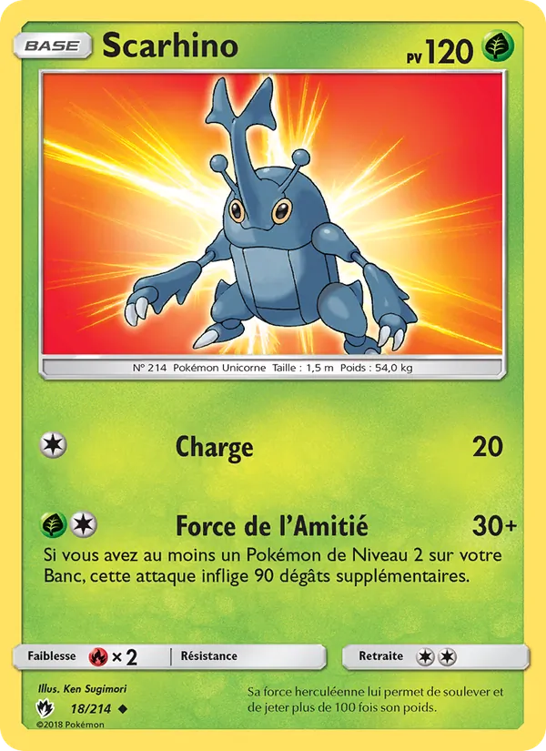 Carte Scarhino 18/214 – Tonnerre Perdu