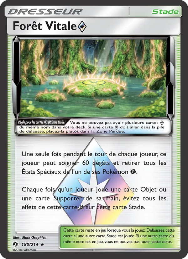 Carte Forêt Vitale ◇ 180/214 – Tonnerre Perdu