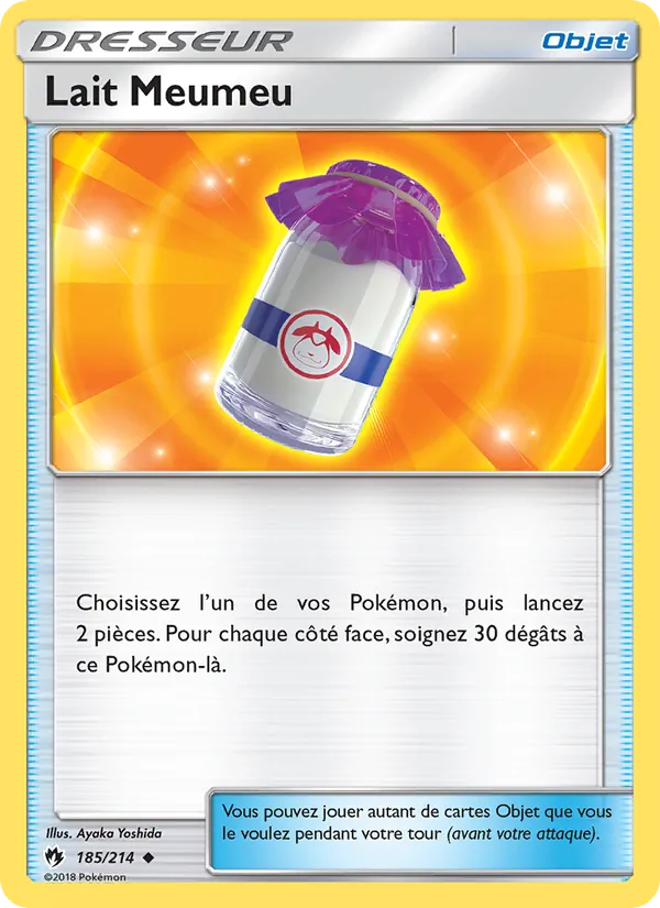 Carte Lait Meumeu 185/214 – Tonnerre Perdu
