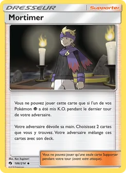 Carte Mortimer 186/214 – Tonnerre Perdu