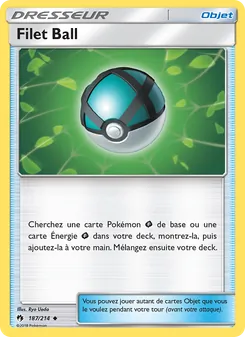 Carte Filet Ball 187/214 – Tonnerre Perdu