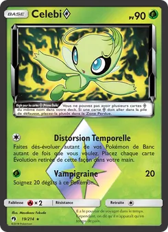 Carte Celebi ◇ 19/214 – Tonnerre Perdu