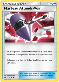 Carte Marteau Attends Voir 192/214 – Tonnerre Perdu