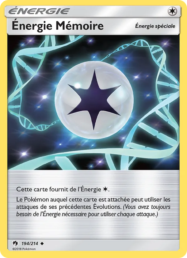 Carte Énergie Mémoire 194/214 – Tonnerre Perdu
