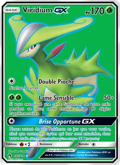 Carte Viridium GX 197/214 – Tonnerre Perdu