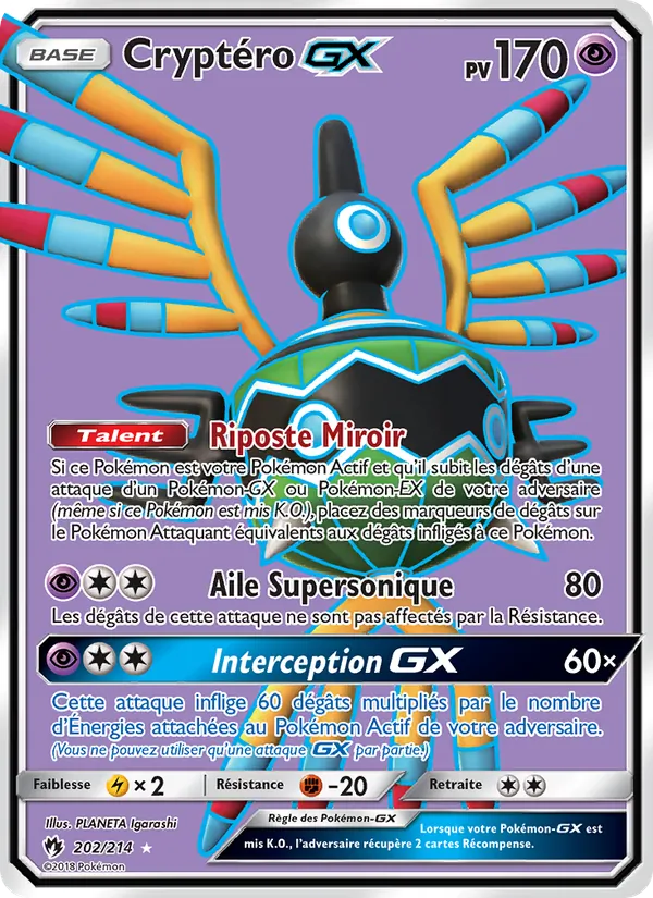 Carte Cryptéro GX 202/214 – Tonnerre Perdu