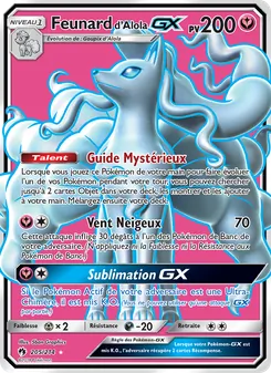 Carte Feunard d’Alola GX 205/214 – Tonnerre Perdu