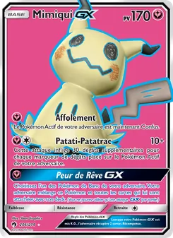 Carte Mimiqui GX 206/214 – Tonnerre Perdu