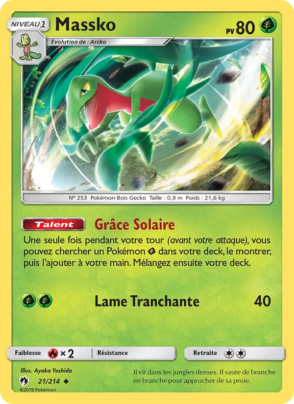 Carte Massko 21/214 – Tonnerre Perdu