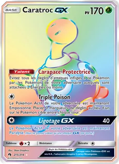 Carte Caratroc GX 215/214 – Tonnerre Perdu