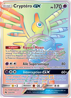 Carte Cryptéro GX 222/214 – Tonnerre Perdu