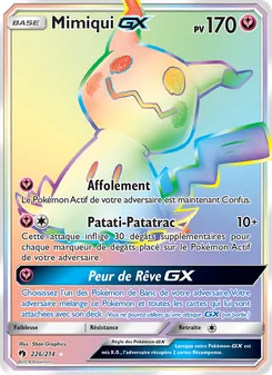 Carte Mimiqui GX 226/214 – Tonnerre Perdu