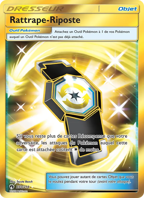 Carte Rattrape-Riposte 230/214 – Tonnerre Perdu