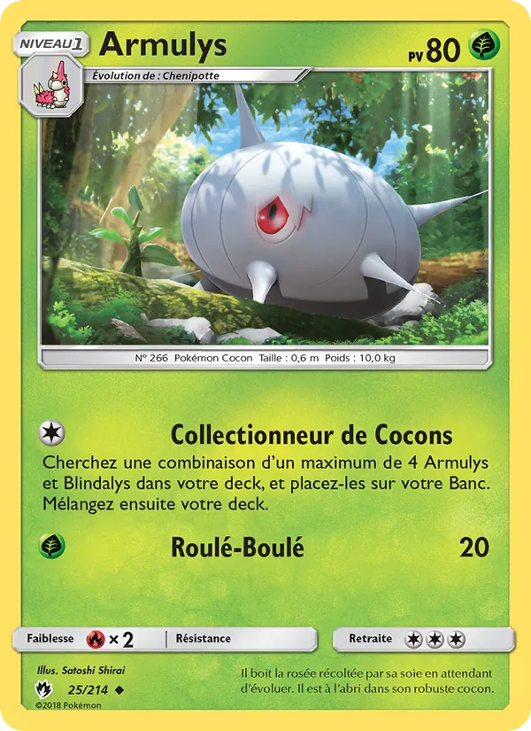 Carte Armulys 25/214 – Tonnerre Perdu