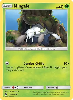 Carte Ningale 29/214 – Tonnerre Perdu