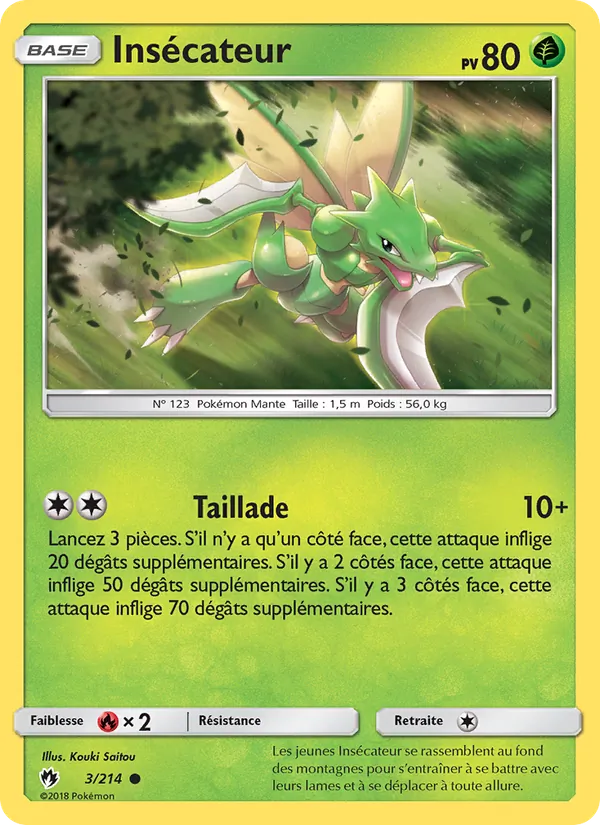 Carte Insécateur 3/214 – Tonnerre Perdu