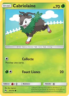 Carte Cabriolaine 35/214 – Tonnerre Perdu
