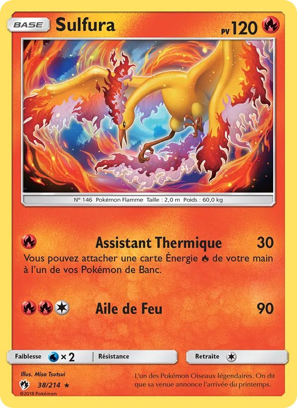 Carte Sulfura 38/214 – Tonnerre Perdu